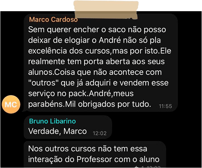 Depoimento Aluno 2